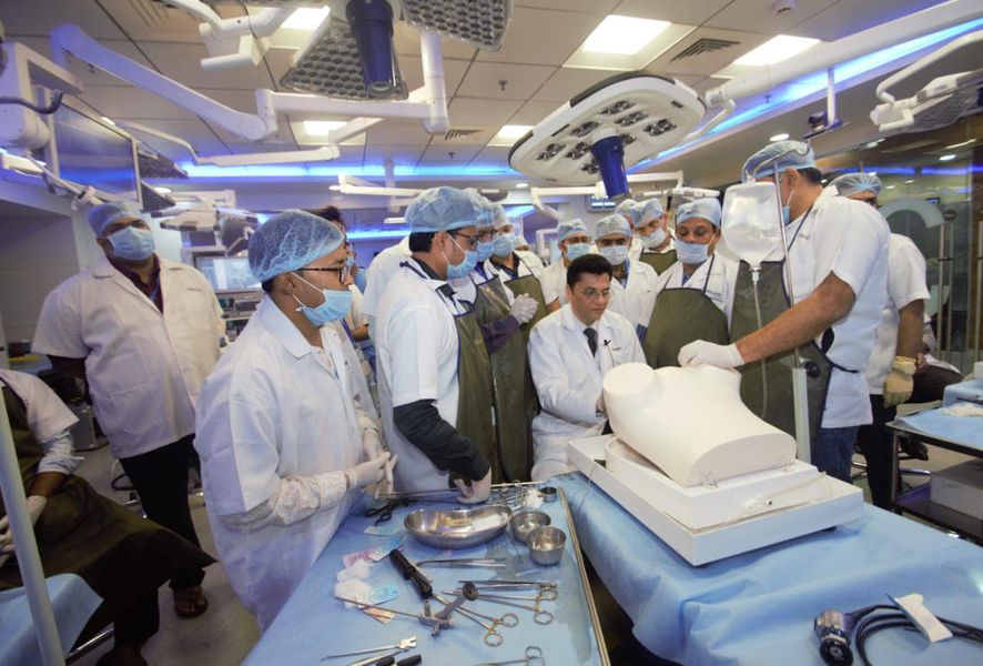 IMMAST hands on training pilonidal sinus surgery-Dr Nitish Jhawar