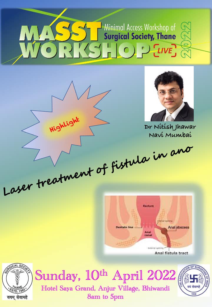Laser treatment fistula in Ano Dr Nitish Jhawar Thane